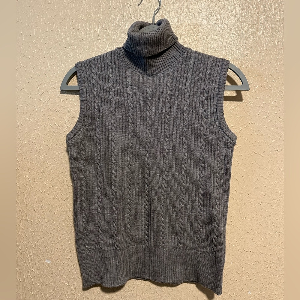 Christina Mazzonett Turtleneck Sweater Size large Merino Wool